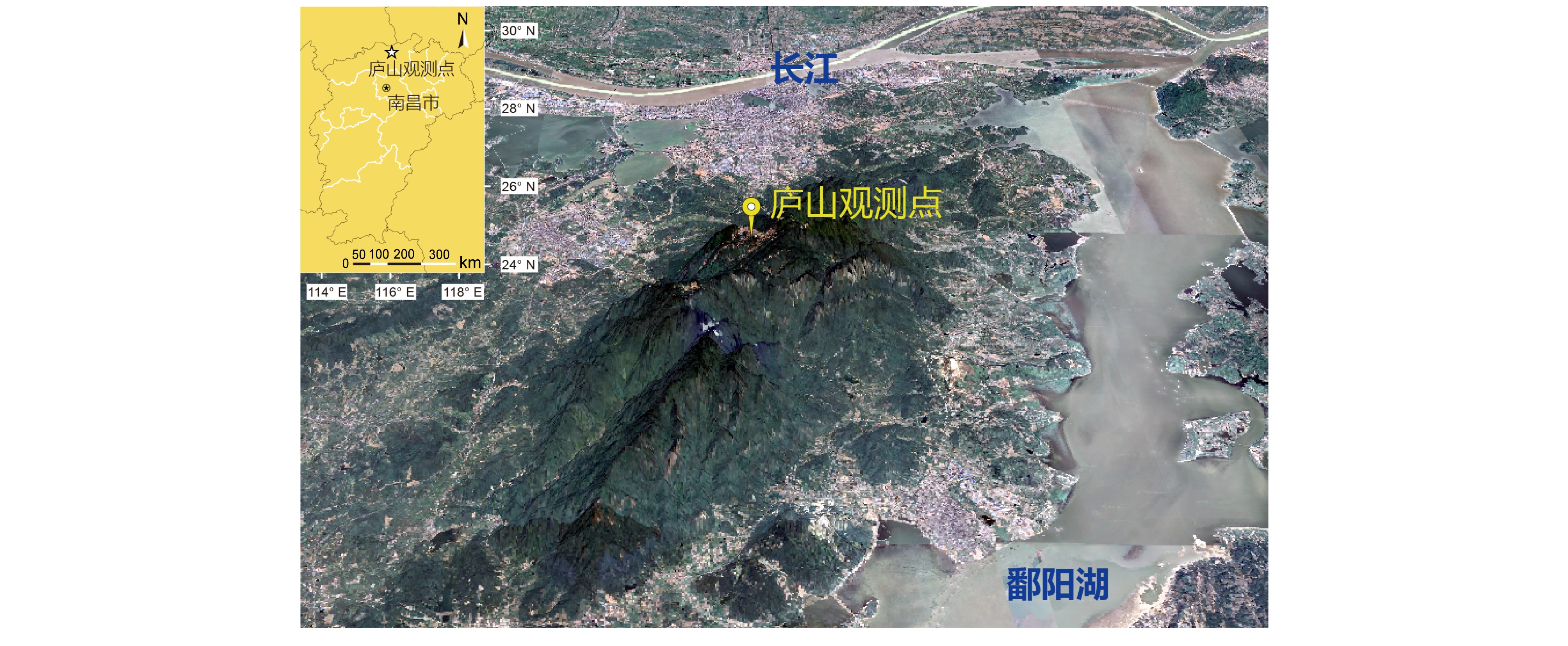 a）个例1平均雾滴谱的Gamma分布拟合；（b）个例1的雾滴谱随时间变化；（c）个例2平均雾滴谱的Gamma分布拟合；（d）个例