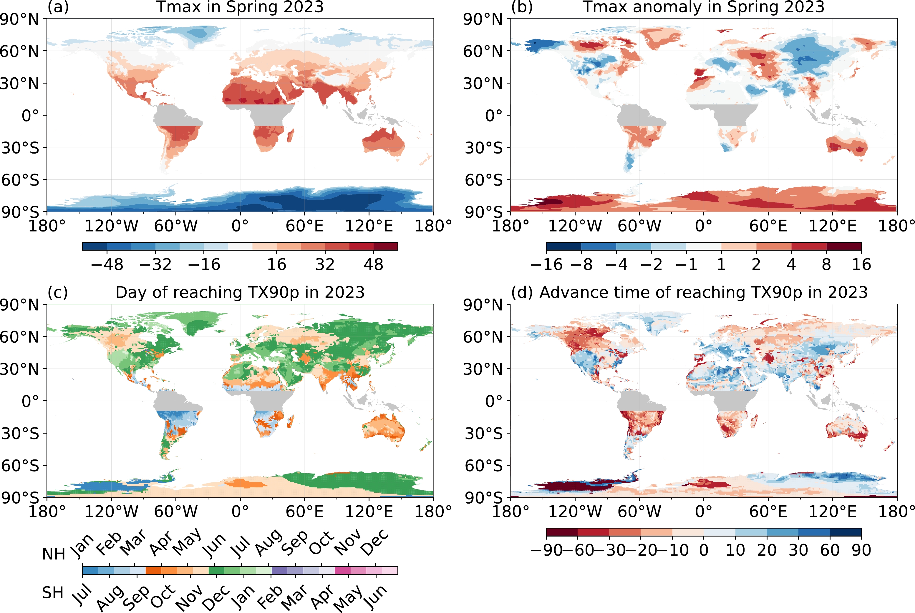 2023: Weather and Climate Extremes Hitting the Globe with Emerging