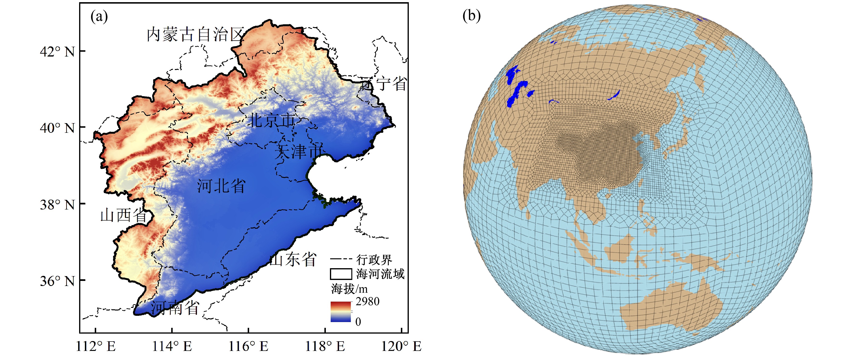 基于可变分辨率地球系统模式的海河流域极端降水变化预估